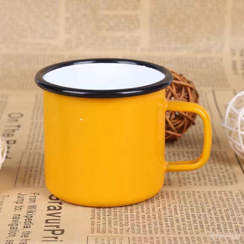 Tasse de couleur unie en gros, boîte à gâteaux colorée, tasse en porcelaine