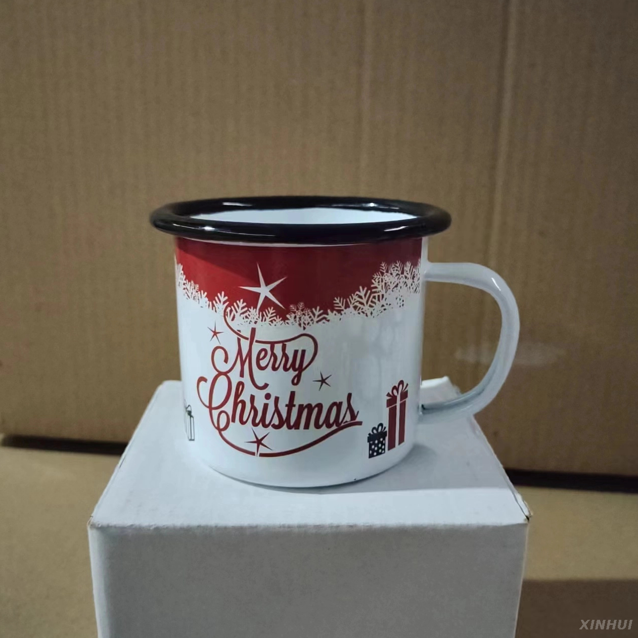 Fabricants en gros de tasses cadeaux de décoration de Noël personnalisées