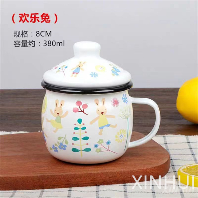 Tasse à gâteau cadeau pour enfants en céramique imitation mignonne et écologique