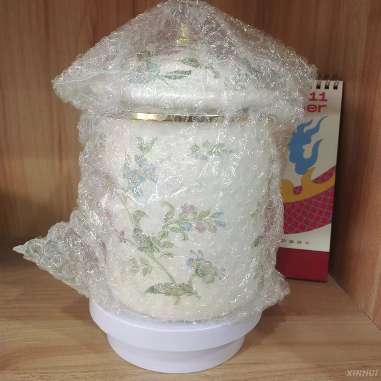 Magnifique pot de stockage de bonbons écologique en émail