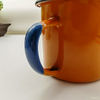 Tasse en porcelaine vintage unique - Tasse en émail de dessin animé personnalisée