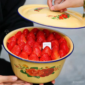 Bol à fruits Dessert du nouvel an, bassin en porcelaine, gâteau