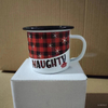 Tasse de Noël, boîte à bonbons, cadeau amusant, tasse en émail