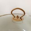Pot à cuisson en émail avec couvercle, pot à soupe vintage pot à mijotage avec poignée pour la cuisine
