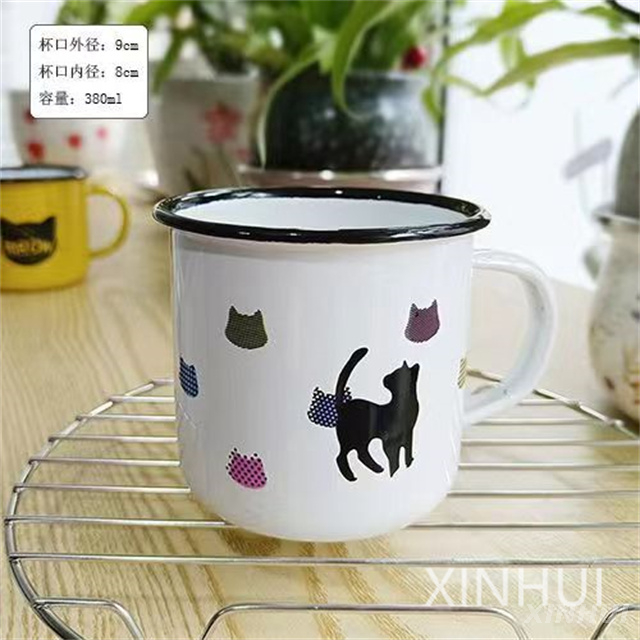 Fabricants tasse épaissie personnalisée famille essentielle porcelaine dessin animé Animal tasse