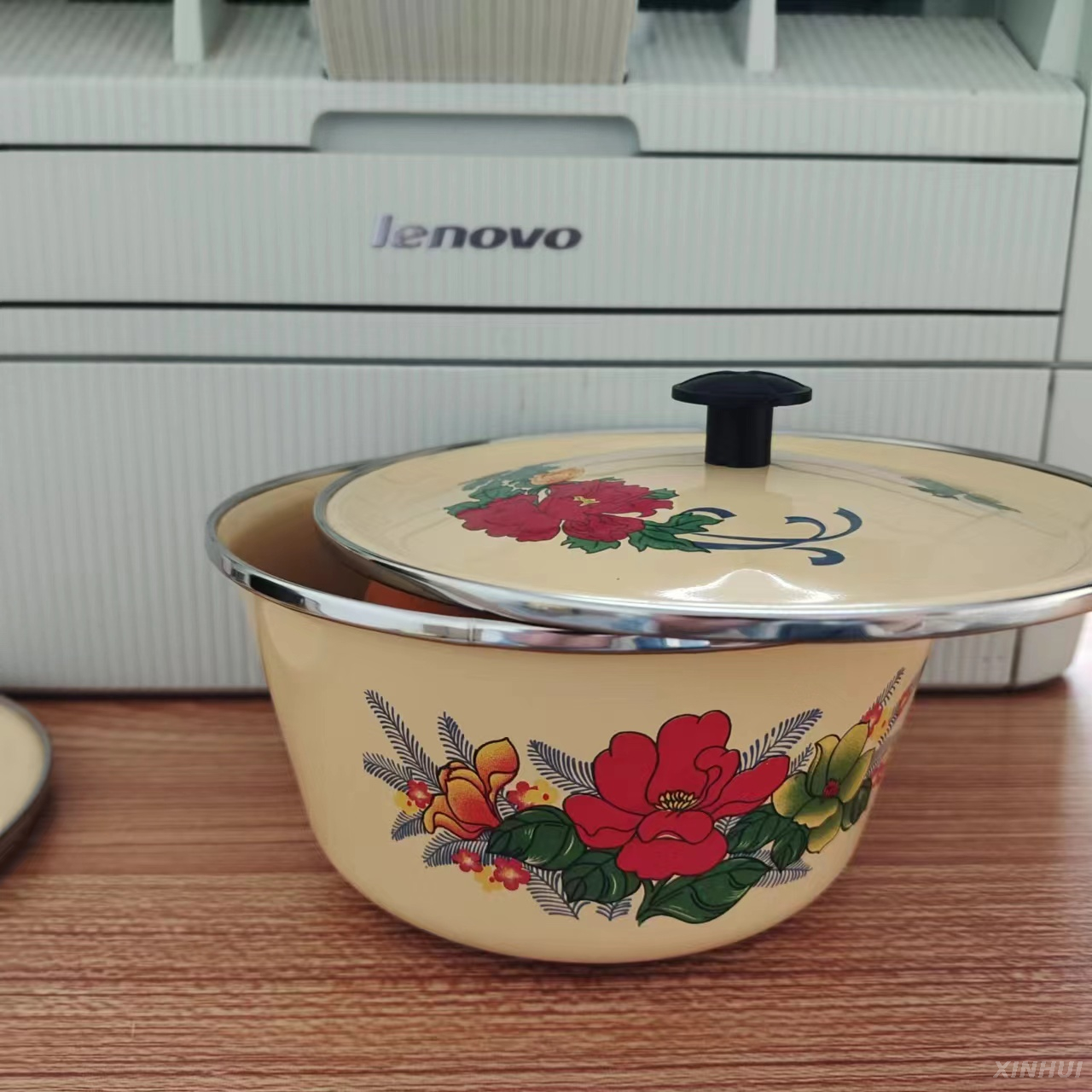 Batterie de cuisine vintage en Chine avec couvercle Bol à fruits Bol à dessert innovant