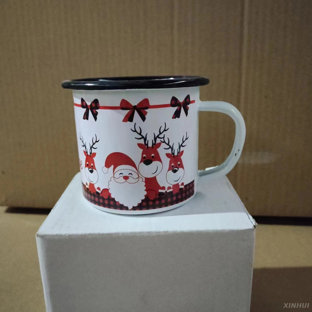 Fabricants en gros de tasses cadeaux de décoration de Noël personnalisées