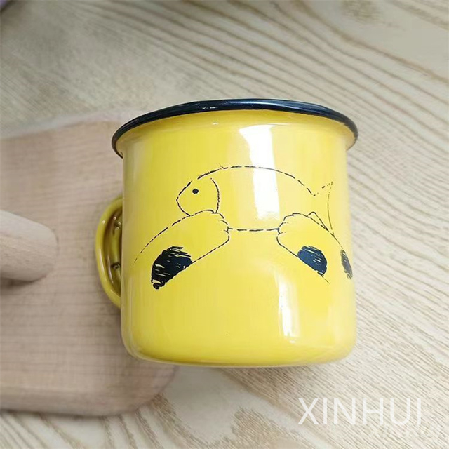 Fabricants tasse épaissie personnalisée famille essentielle porcelaine dessin animé Animal tasse