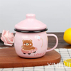 Tasse à gâteau cadeau pour enfants en céramique imitation mignonne et écologique